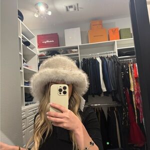 Hats Women Thick Warm Fluffy Fox Fur Luxury